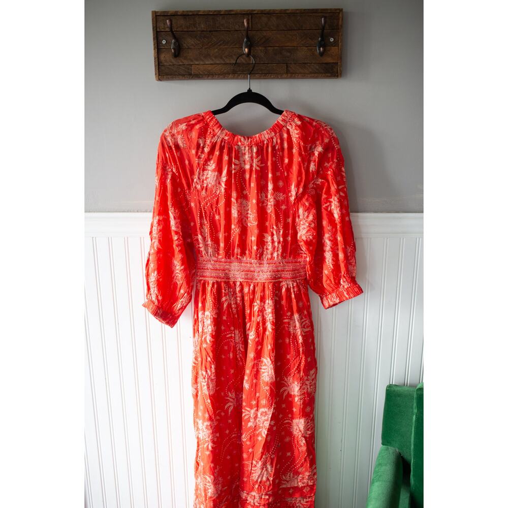 Free People Golden Hour Maxi Dress MISSING SIZE TAG - Picture 3 of 3